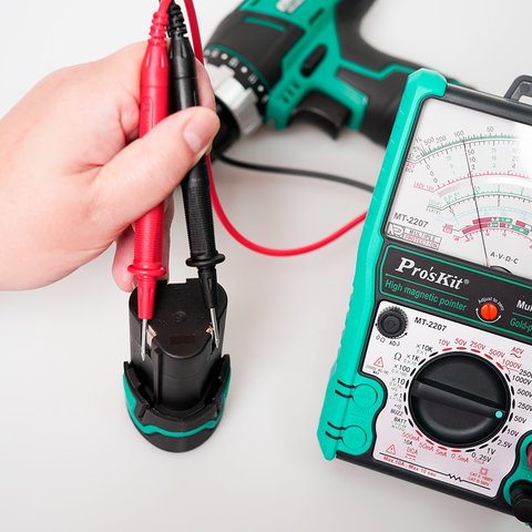 Аналоговий мультиметр Pro'sKit MT-2207 Прев'ю 3