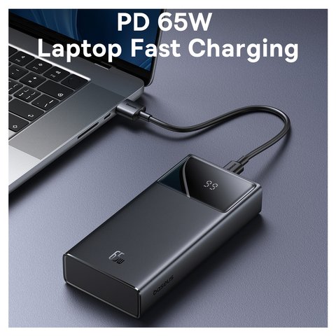 Power bank Baseus Star-Lord Digital, 20000 мАг, 65 Вт, чорний, Power Delivery (PD), #P10022906113-00 Прев'ю 2