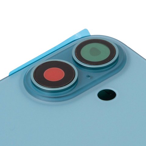 Housing compatible with iPhone 16, (green, with SIM card holders, with side buttons, Original (PRC), EU Version, teal) Preview 1