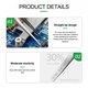 Mounting Tweezers RELIFE TS-15, (curved, 117 mm) Preview 2