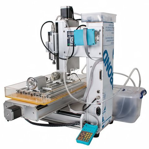 Máquina fresadora CNC de sobremesa de 5 ejes ChinaCNCzone HY-6040 (2200 W) Vista previa  3