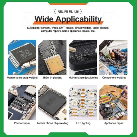 Fundente en pasta RELIFE RL-426C, respetuosa del medio ambiente, 80 g Vista previa  4