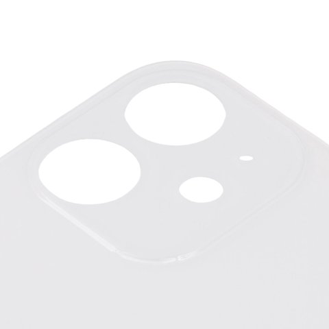 Panel trasero de carcasa puede usarse con iPhone 12 mini, blanco, no es necesario desmontar la cámara, Original (PRC), big hole Vista previa  1