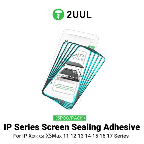 Etiqueta de pantalla 2UUL SA12PM puede usarse con Apple iPhone 12 Pro Max, 5 uds., adhesive Vista previa  1