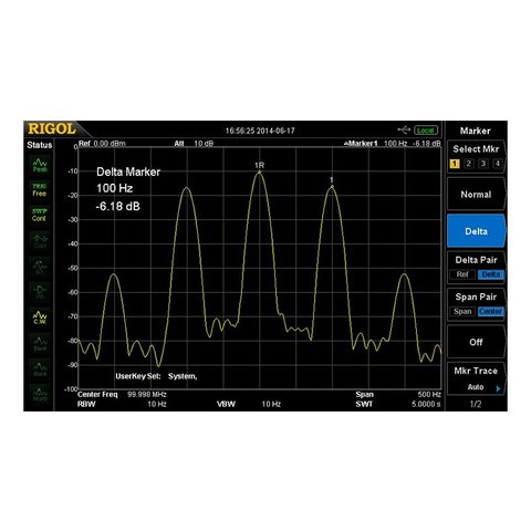 Аналізатор спектру RIGOL DSA710 Прев'ю 4