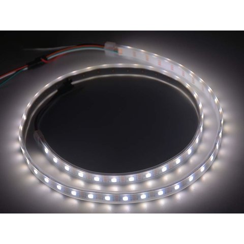 Светодиодная лента SMD5050 SK6812 (1800-7000 K, белая, c  управлением, IP67, 5 В, 60 диодов/м, 5 м) Превью 2