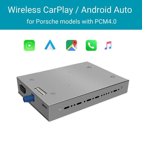 Безпровідний CarPlay та Android Auto адаптер для Porsche Cayenne / 911 / Macan with PCM4.0 Прев'ю 2