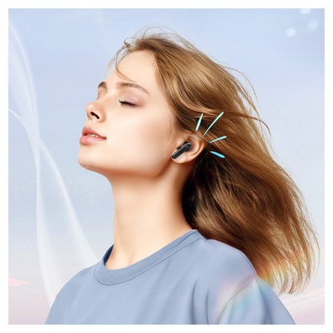 Гарнітура Baseus Bowie E13, бездротова, чорна, із зарядним кейсом, з кабелем, #A00059701127-Z1 Прев'ю 1