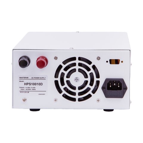 Лабораторний блок живлення Masteram HPS10010D Прев'ю 3