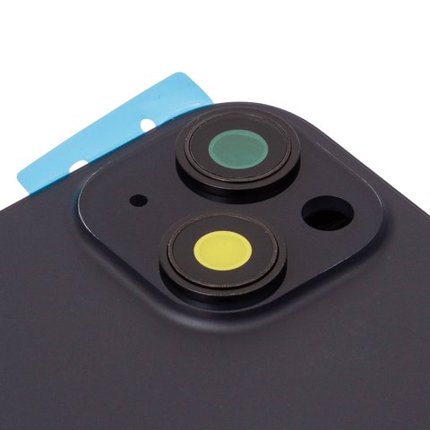 Корпус для iPhone 15, черный, с держателем SIM-карты, с боковыми кнопками, Original (PRC), EU version Превью 1