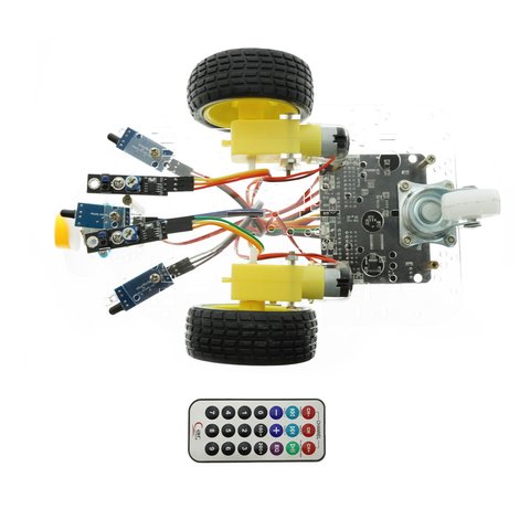 Конструктор на базе micro:bit Умный робот-пожарник + руководство пользователя Превью 1